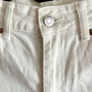 H&M White Jeans