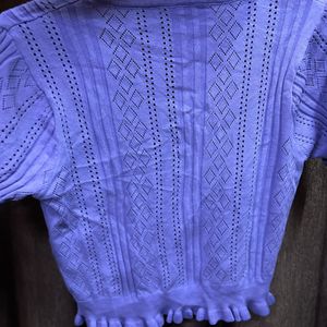 Knitting Top Only One Time Wear