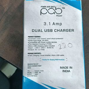 Dual USB Charger