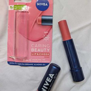 Nivea Caring Beauty Lip & Cheek Tint