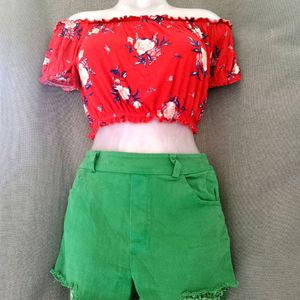 SALE OFFER TOP & SHORTS SET FOR GIRLS