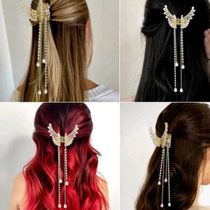 Long Tassel Hair Clip