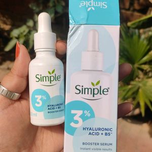 Simple 3% Hyaluronic Acid + B5 Booster Serum