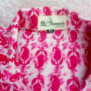 Women Bandhej Shirt (New)