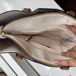 Big Size Aldo Handbag With Multiple Pockets