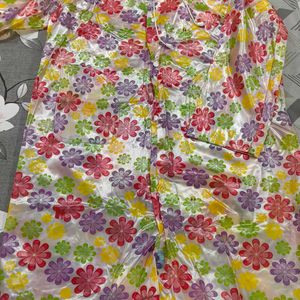 Floral design Rain Coat For Women