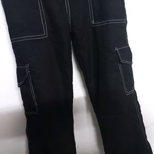 Black Cargo Jean