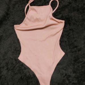 Peach Bodysuit From Forever 21