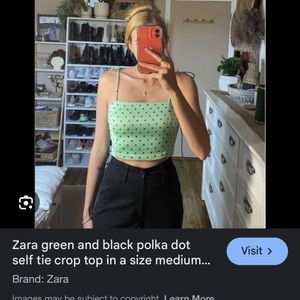 Polka Dot Zara Top