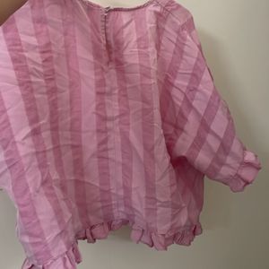 Zara Pink Top