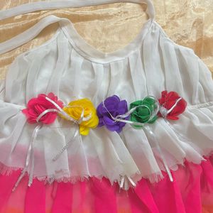 rainbow dress for little girlies