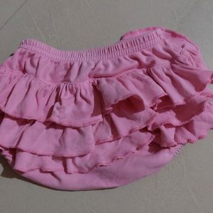 Baby Girl Midi(skirt)With Panty Attached