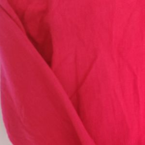 Dark pink Stylish Cotton Kurta