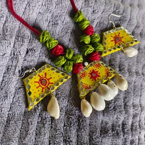 Yellow Necklace Set