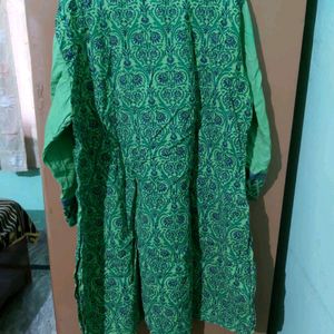 Green kurta XXL