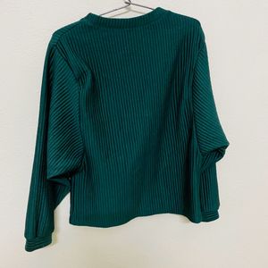 Sweatshirt Green New