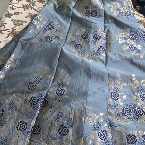 Navy Blue Lehenga Choli