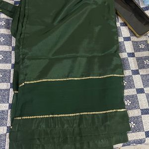 Aurelia Green Kurta Set With Palazzo And Dupatta