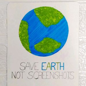 Handmade Save Earth 🌍 Card