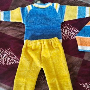 Combo Of 2 Woolen Set For Kids