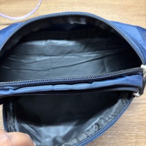 Skyabags Waist Bag In Navy Blue