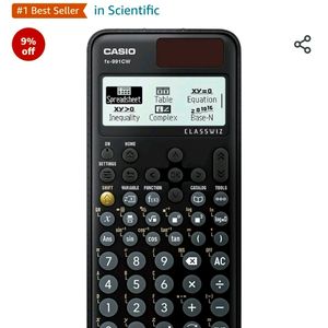 Casio FX-991CW Classwiz Non-Programmable Scientifi