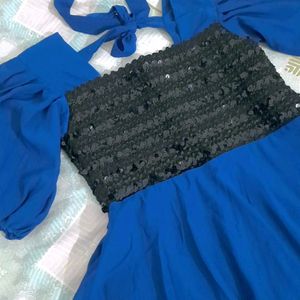 Beautiful Sequence Work Dress For Women 💙