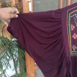 Beautiful Violet Top-M Size