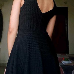 Black Elegant Mini Dress