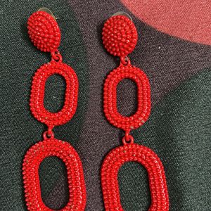 Red Earrings