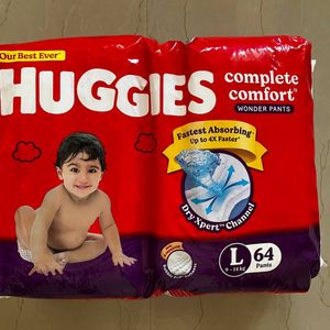 Huggies Complete Comfort Wonder Pants Large (L) Si