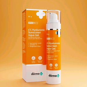 ✨The Derma Co 1% Hyaluronic Sunscreen Gel✨