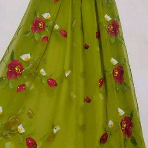 Henna Green Dupatta