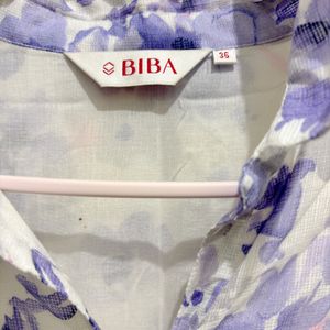 Purple Floral Dress From Biba