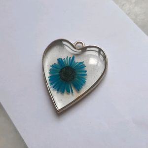 Blue Flower Pendant