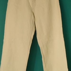 Zara Lemon Green Jeans.