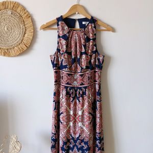 London Times Printed maxi Dress