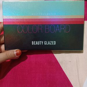 Color Board Beauty Glazed Eyeshadow Pallete