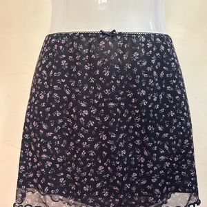 Divided By H&M Black Skirt