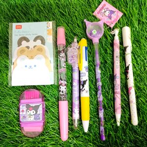 Sanrio Kuromi Stationery Hamper