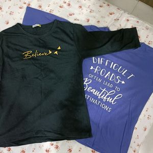 3/4 Sleeves T Shirt