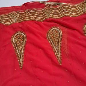 Very Beautiful Georget Saree