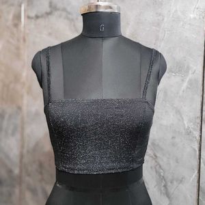 Black Sparkle Cami Top