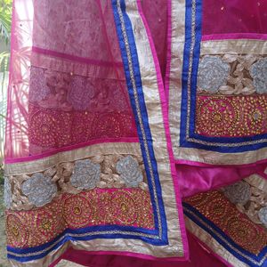 Beautiful Hand Embroidered Lenhga