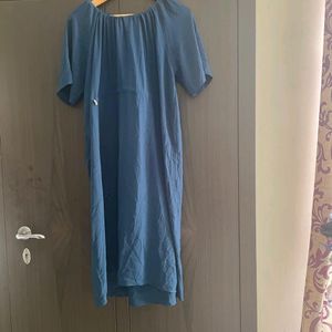 Blue Long Top