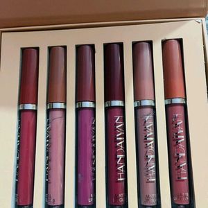 New Handaiyan Liquid Lipstick 6 combo Set