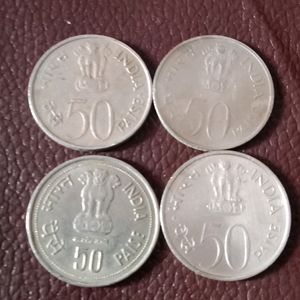 🔥50 Paise Co Nickel Set