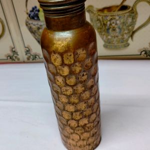 Trendy 1000ml Copper Water Bottle