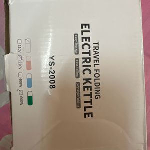 Foldable Electric Travel Kettle - Never Used