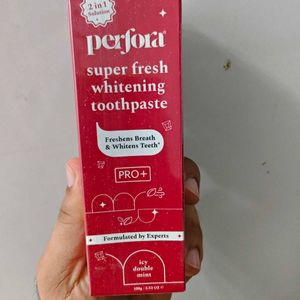 perfora Super Fresh - Icy Double Mint Toothpaste